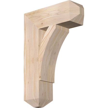 Thorton Craftsman Smooth Bracket, Douglas Fir, 5 1/2W X 18D X 26H